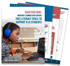 Click to download the Quick Start Guide: Using the Literacy Tools in Microsoft 365 Education resource