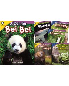 Smithsonian Informational Text: Animals (Collection of 12 Paperback Books)