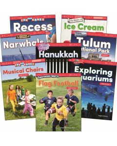 Addition & Subtraction Grades K-1 (Collection of 16 Paperback Books)