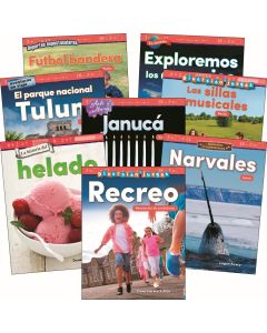 Addition & Subtraction Grades K-1 (Spanish Edition) (Collection of 16 Paperback Books)