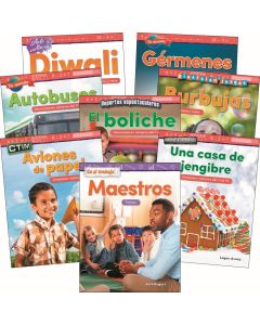 Number Sense & Operations / Numbers & Counting Grades K-1 (Spanish Edition) (Collection of 16 Paperback Books)