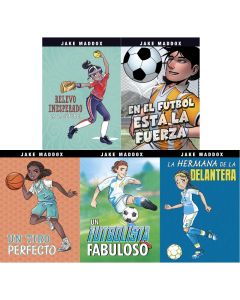 Jake Maddox en Español (Carton of 25 Paperback Books)