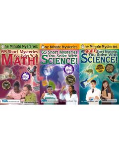 One Minute Science & Math Mysteries (Carton of 30 Paperback Books)