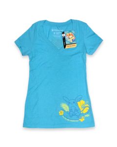 Alolan Raichu V-Neck T-Shirt (Women's Large)