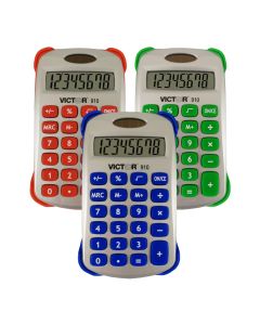 Calculator, 8-Digit, Pocket, Snap-On Cover (Carton of 10 Calculators)