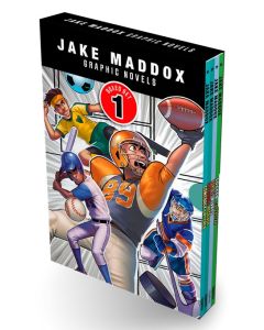 Jake Maddox Graphic Novels Set #1 (Carton of 6 Paperback Boxed Sets)