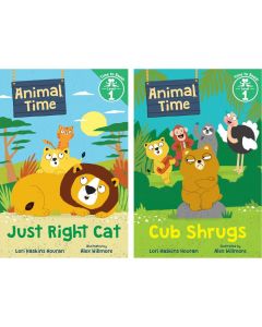 Animal Time (Time to Read, Level 1) (Carton of 16 Paperback Books)