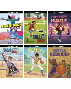 Jake Maddox Sports Stories (Carton of 30 Paperback Books)