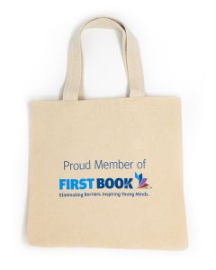 Small Cotton First Book Tote Bag