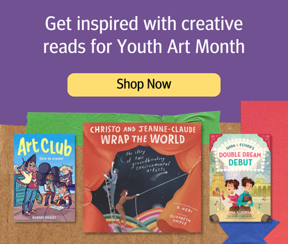 Get inspired with creative reads for Youth Art Month. Tap to shop now.