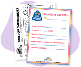 Click to download a PDF of Reading Buddy activity sheets.