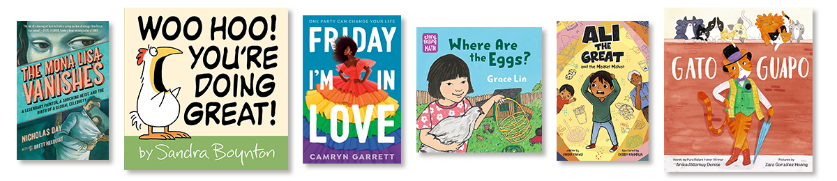 Collage of books from the Best New Books of 2023 category. Click to shop now.
