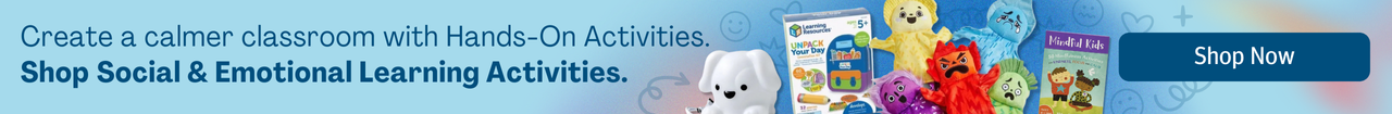 Create a calmer classroom with Hands-on Activities. Shop Social & Emotional Learning Activities.