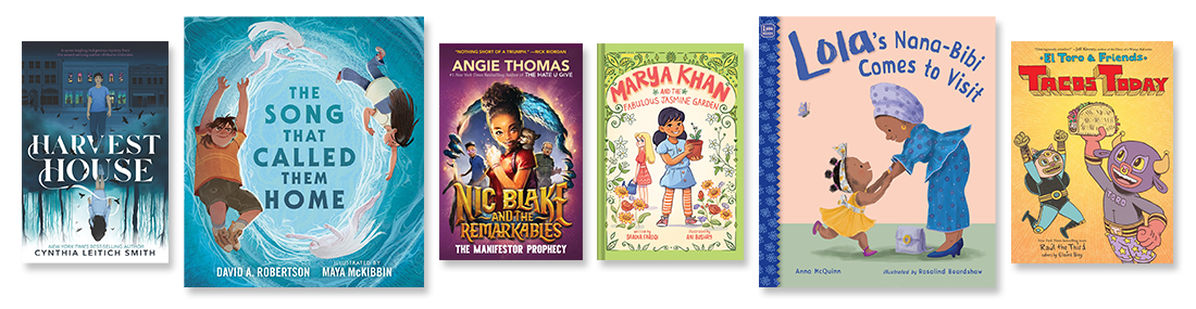 Collage of books from The Best New Books of 2023 category.