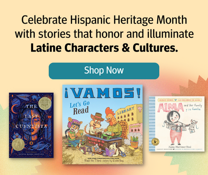 Celebrate Hispanic Heritage Month with stories that honor and illuminate Latine Characters & Cultures. Tap to Shop Now.
