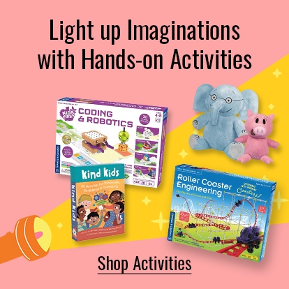Light up Imaginations with Hands-on Activities. Click to shop the Activities category.