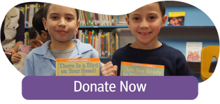Tap to donate to First Book now.