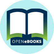 Open eBooks logo on a light blue circle. Click to shop the Open eBooks High School collection.